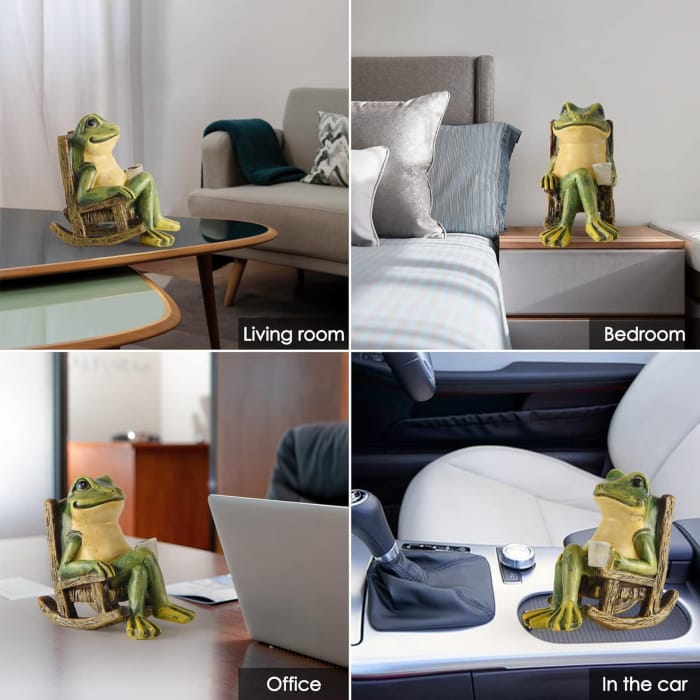Multipurpose Frog Decorations for Home And Outdoors