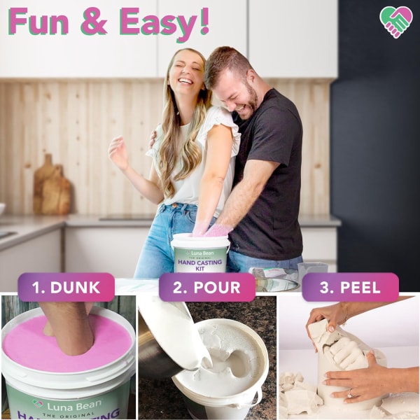 The Original Hand Mold Kit for Couples