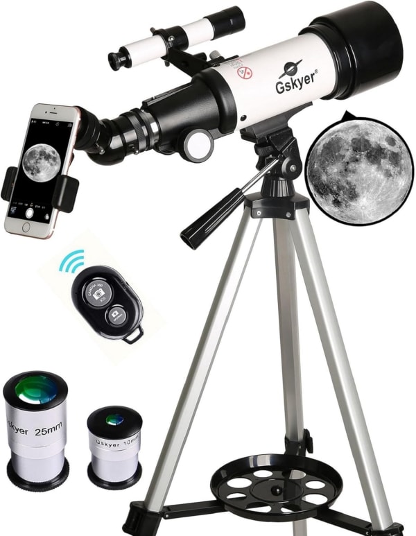 Perfect Full Positive Telescope For Astronomers To Explore Stars And Moon