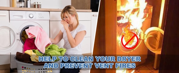 2 Pieces Dryer Vent Cleaner Kit Compatible with Most Vacuum Cleaner